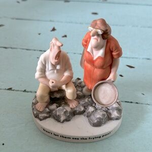 Jim Unger 90 Herman Figure Universal Fisher Don’t let them see frying pa…
